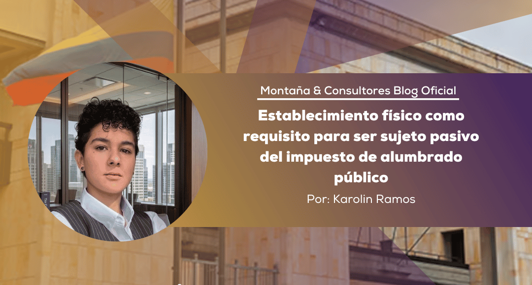 Sin establecimiento f&iacute;sico no hay impuesto de alumbrado p&uacute;blico